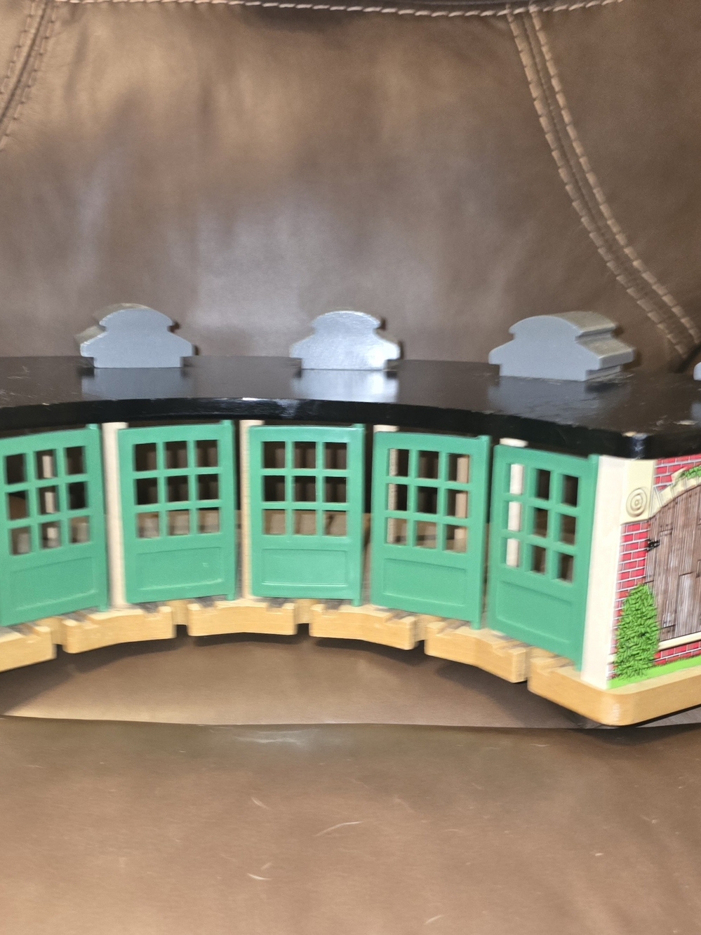 Vintage Thomas's the Train Tidmouth Engine Shed Roundhouse Station GUC 5 Door